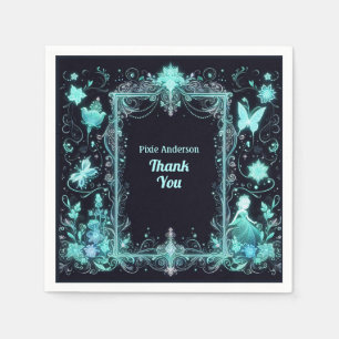 Glow Fairy Party Theme - Fairytale After Dark Napkin
