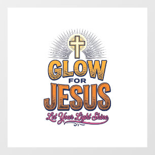 Glow for Jesus Let Your Light Shine Christian Desi