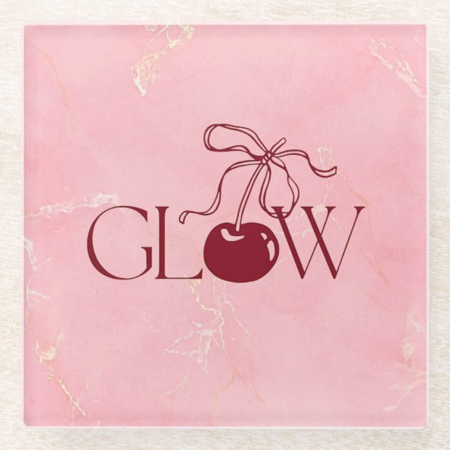 Glow Glass Coaster (Front)