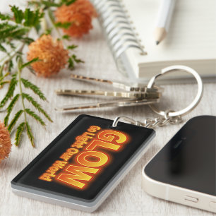 Glow- Go light our world Key Ring
