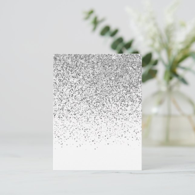 Glow Gradient Pattern 3 Holiday Postcard (Standing Front)