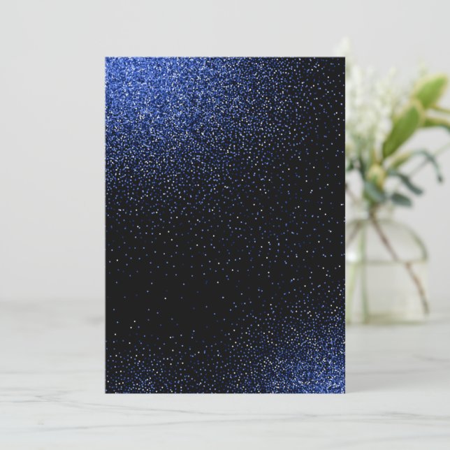 Glow Gradient Pattern 4 Thank You Card (Standing Front)