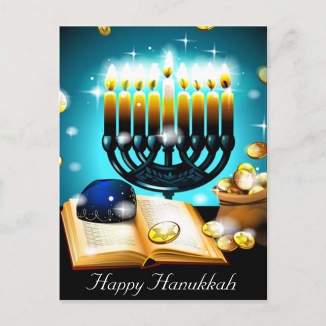 Glow Holiday Postcard (Front)