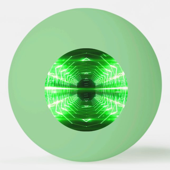 (Glow in the Dark) GREEN, YELLOW, OR ORANGE - Ping Pong Ball (Front)