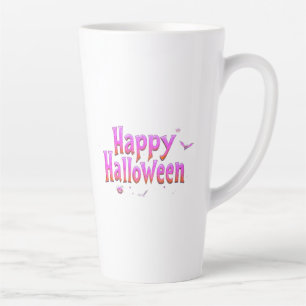 Glow-in-the-Dark Happy Halloween Latte Mug