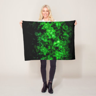 Glow in The Dark Pattern Fleece Blanket