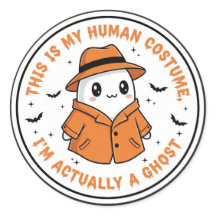 Glow-in-the-Dark Skeleton Costume Sticker