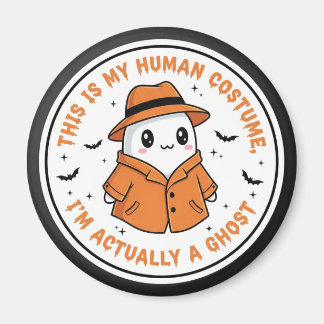 Glow-in-the-Dark Skeleton Costume Sticker Magnet