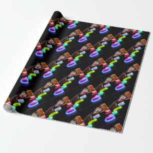 Glow In the Dark Wrapping Paper