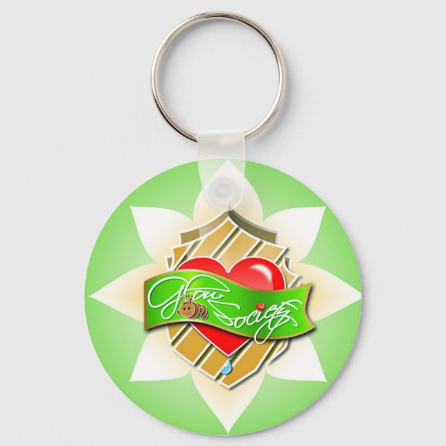 Glow-logo Key Ring (Front)