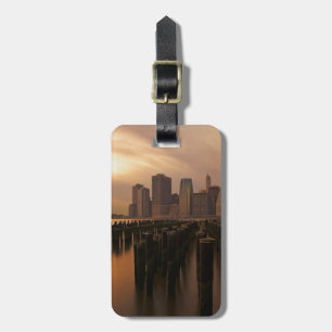 Glow of sunset during stormy skies over East Luggage Tag