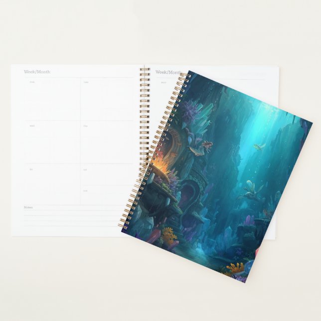 Glow of the Forgotten Depths Planner (Display)
