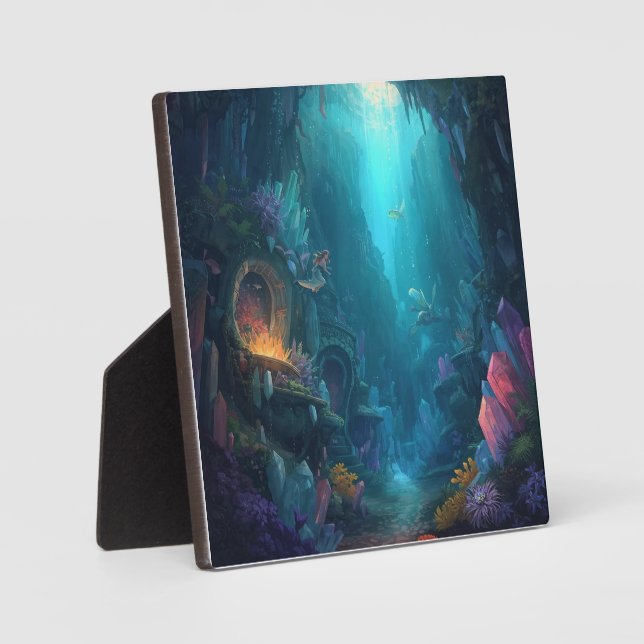 Glow of the Forgotten Depths Plaque (Front)