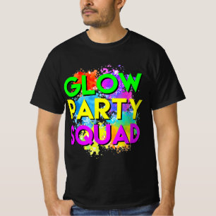 Glow Party Squad Halloween Costume For Women Men K T-Shirt