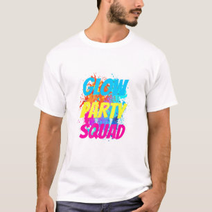 Glow Party Squad Halloween T-Shirt