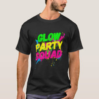 Glow Party Squad Paint Splatter Effect Glow Party 