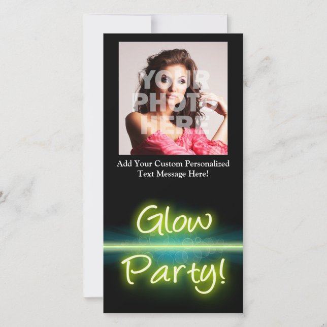 Glow Party, Yellow/Green Blacklight (Front)