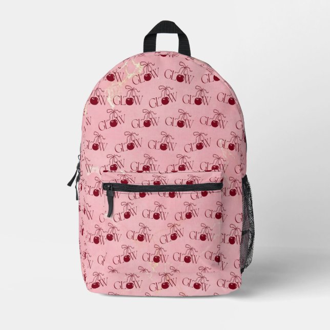 Glow Printed Backpack (Front)