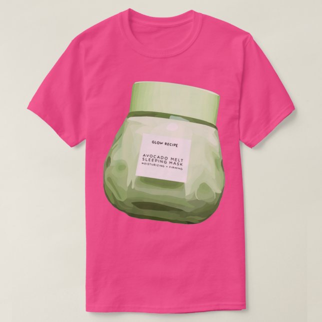 Glow Recipe Avocado Mask T-Shirt (Design Front)