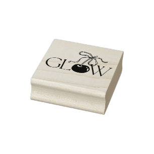 Glow Rubber Stamp