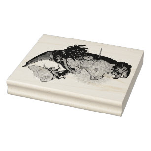 Glow Rubber Stamp