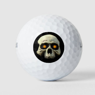 Glow Skull Golf Balls