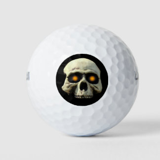 Glow Skull Golf Balls