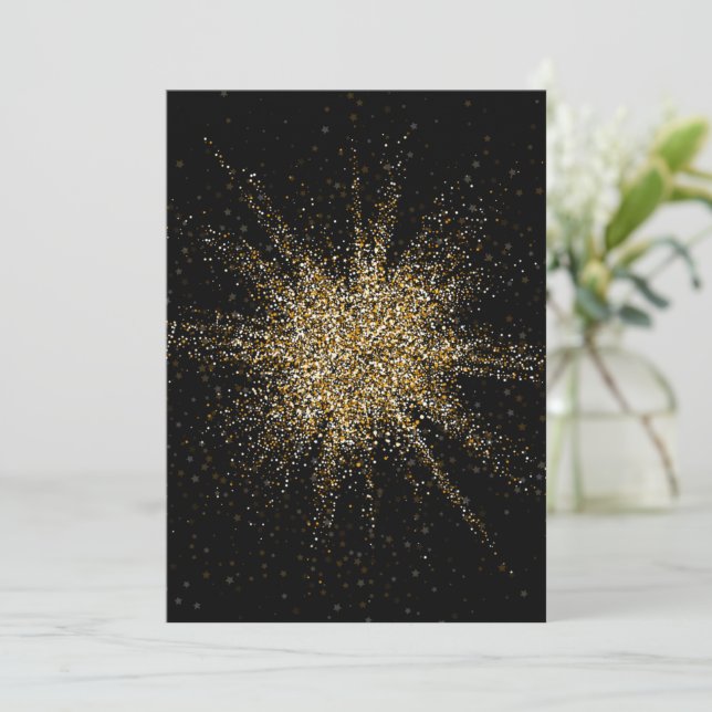 Glow Star 1 Thank You Card (Standing Front)