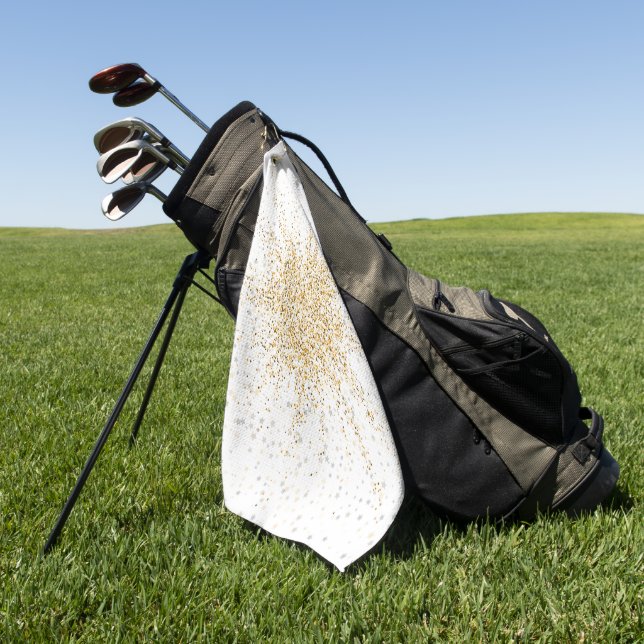 Glow Star 2 Golf Towel (Green)