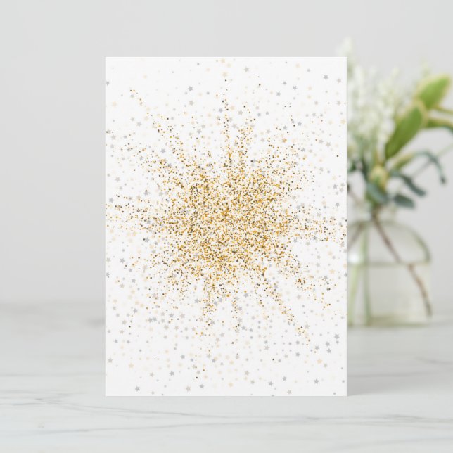 Glow Star 2 Thank You Card (Standing Front)