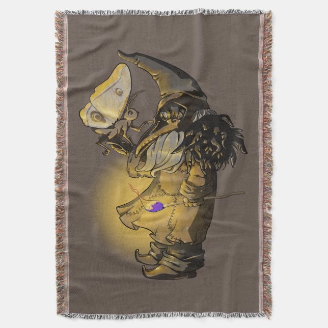 Glow Throw Blanket (Front Vertical)