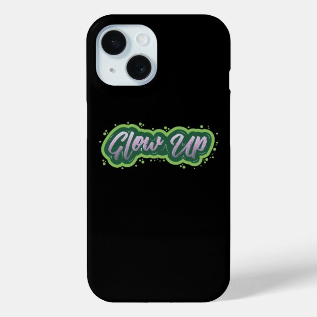 Glow up -  Motivational  Case-Mate iPhone Case (Back)