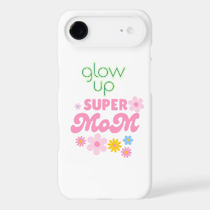 Glow Up Super Mom Samsung Phone Case   Cute Strong