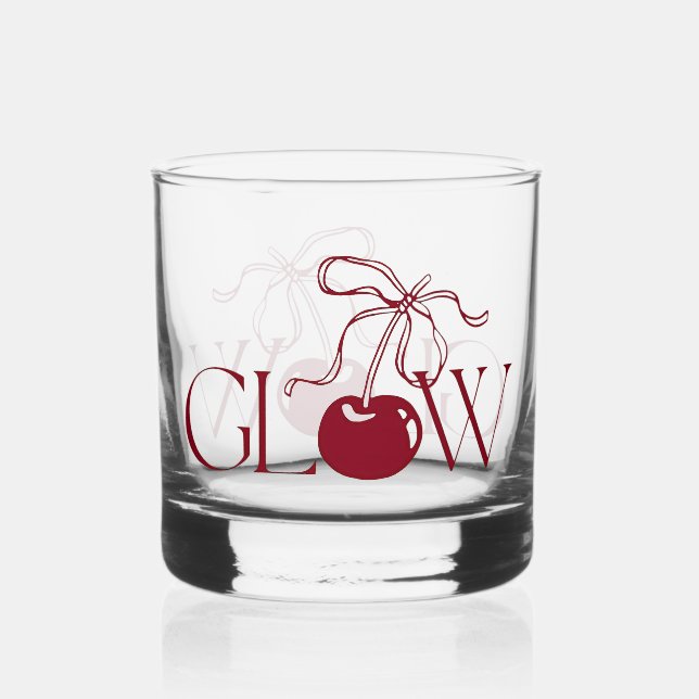 Glow Whiskey Glass (Front)