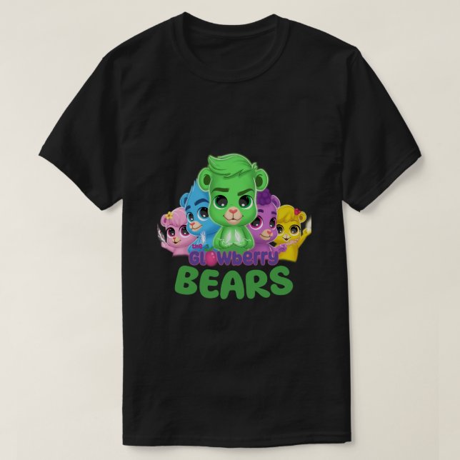Glowberry Bears Adults T-Shirt (Design Front)