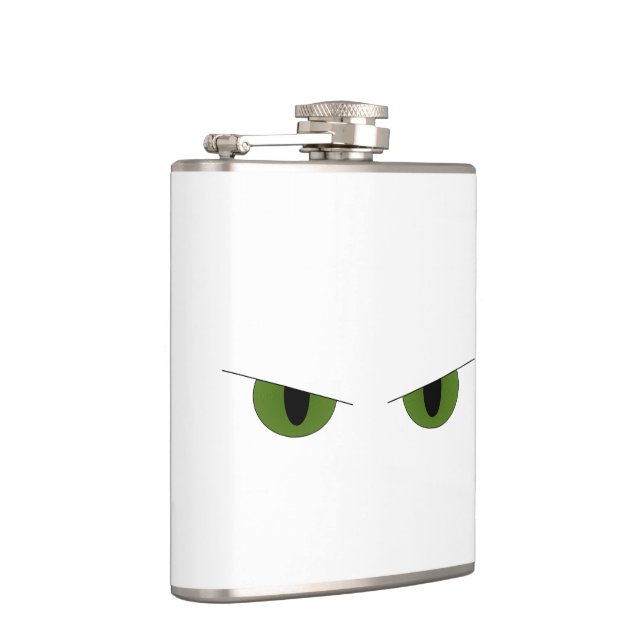 Glowering Cat Flask (Right)