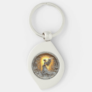 Glowing Angel Key Ring