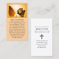 Glowing Angel Yellow Gold Orange Sympathy Prayer