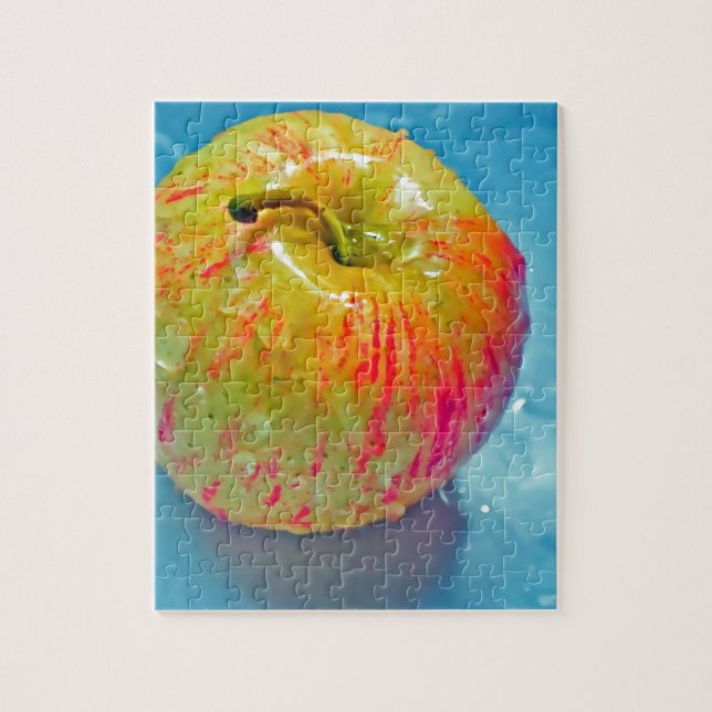Glowing Apple Jigsaw Puzzle (Vertical)