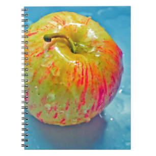 Glowing Apple Spiral Notebook