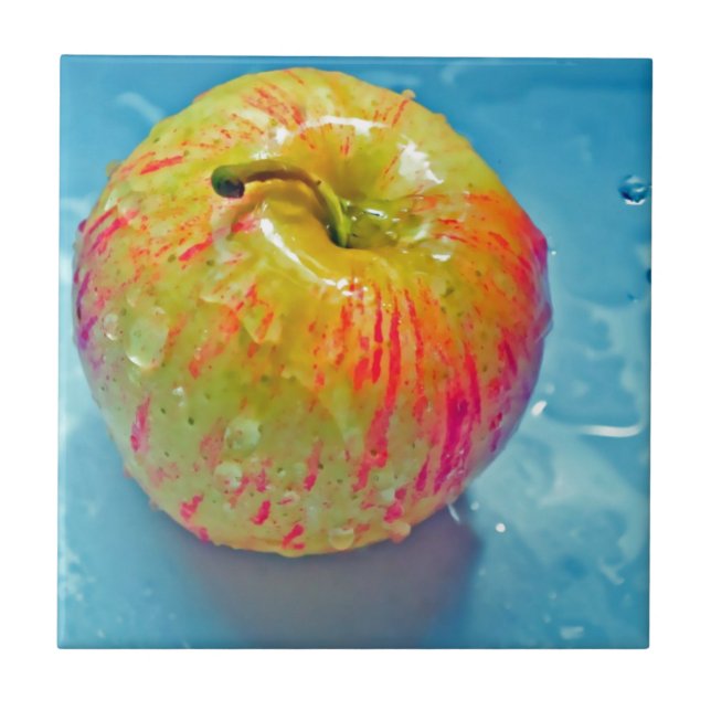 Glowing Apple Tile (Front)