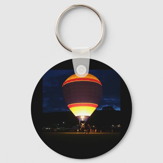 Glowing balloon, ufo key ring (Front)