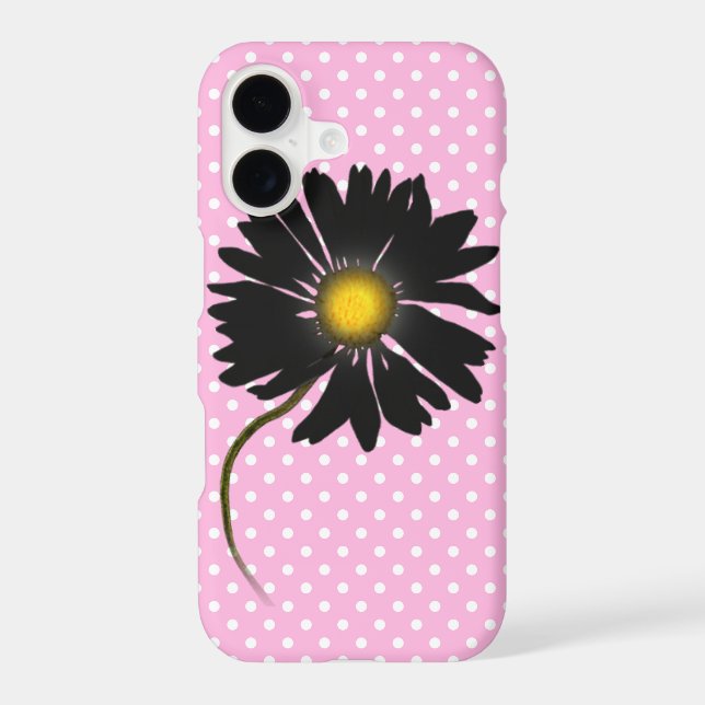 glowing black daisy (Back)
