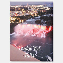 Glowing Bridal Veil Falls
