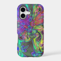 Glowing Burst of Colour – Teal & Violet Deva