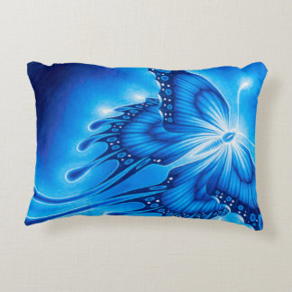 Glowing Butterfly Decorative Cushion