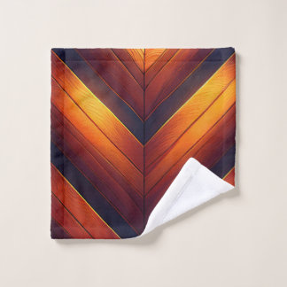 Glowing Chevron Bath Towel Set