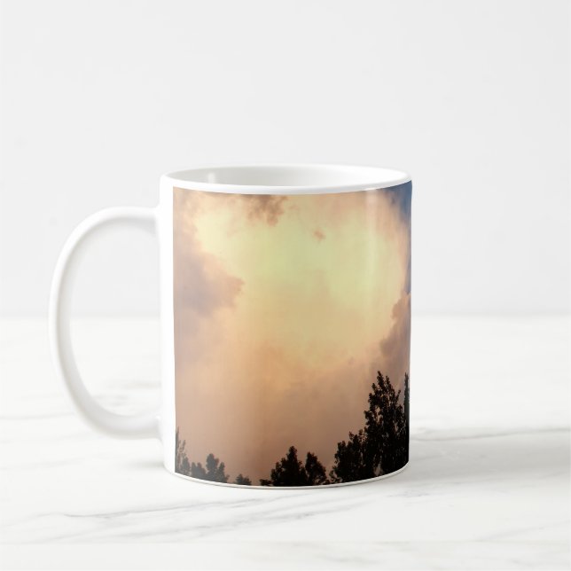 Glowing Cloud Coffee Mug (Left)
