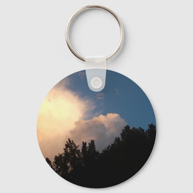 Glowing Cloud Key Ring (Front)