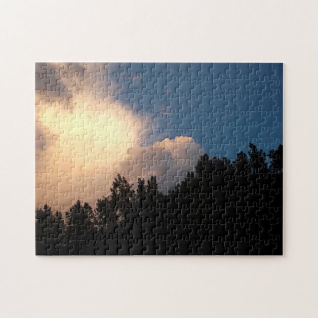 Glowing Clouds Jigsaw Puzzle (Horizontal)